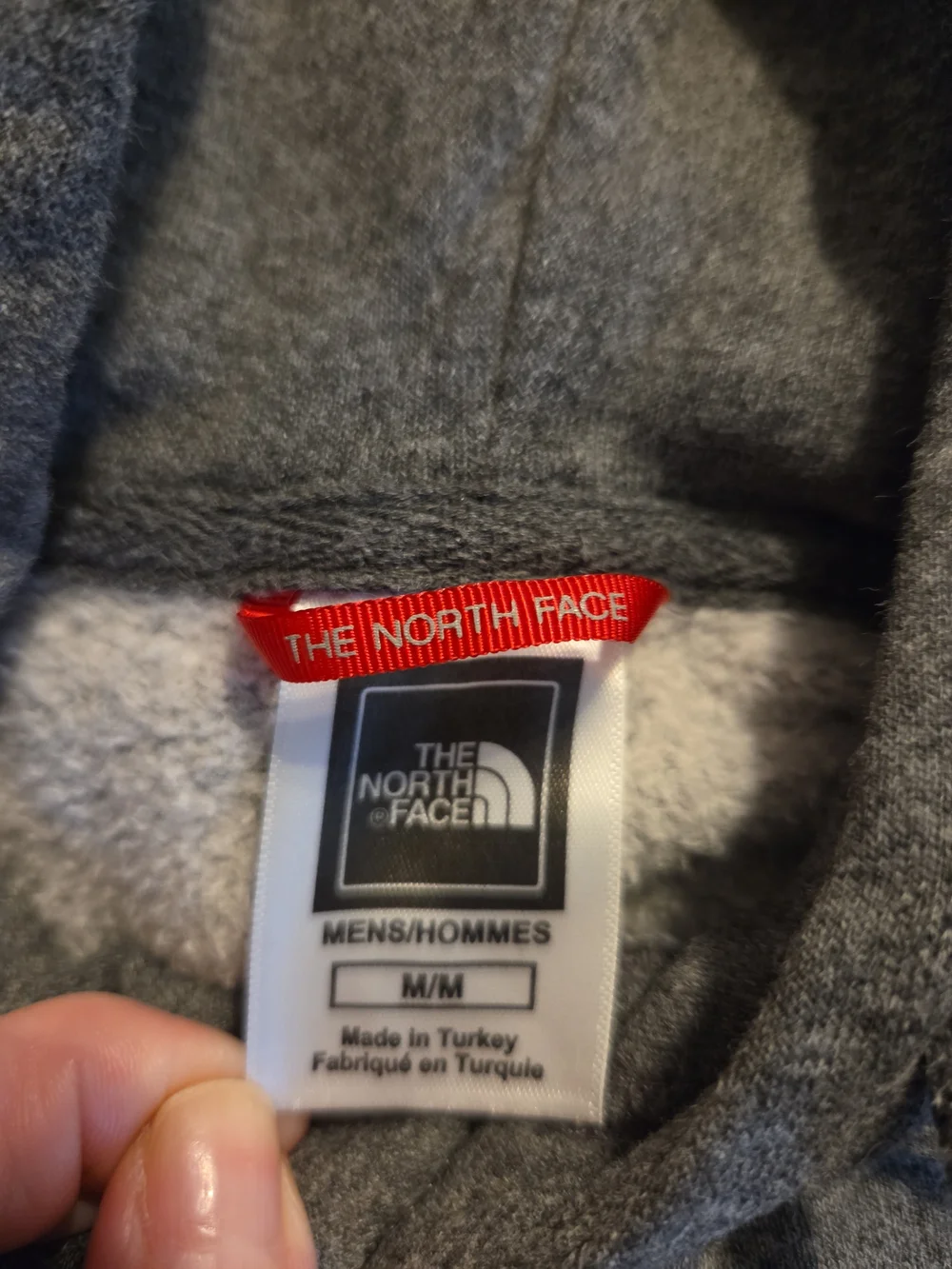 The North Face Dubai Graphic Hoodie - Dark Gray Size M